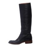 Bota-Celine-Couro-Preto