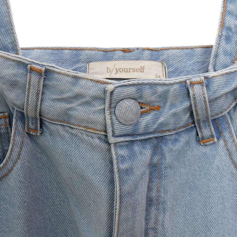Calca-b-yourself-Jardineira-Jeans-Claro