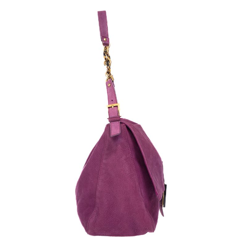 Bolsa-Fendi-Mamma-Baguette-Roxa