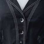 Camisa-De-Goeye-Linho-Preta