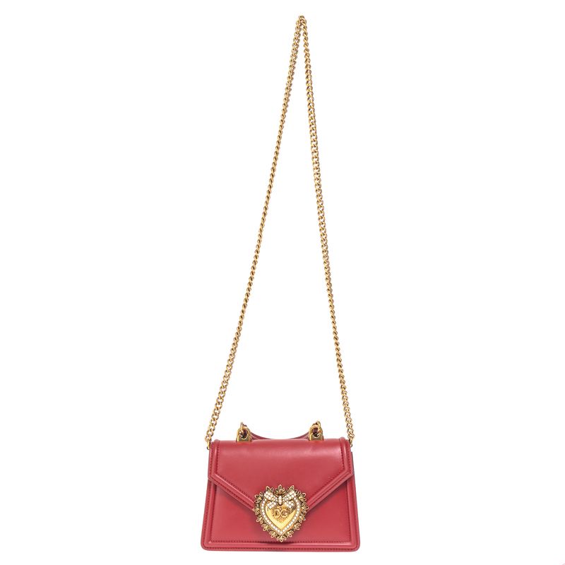 Bolsa-Dolce---Gabbana-Devotion-Pequena-Vermelha