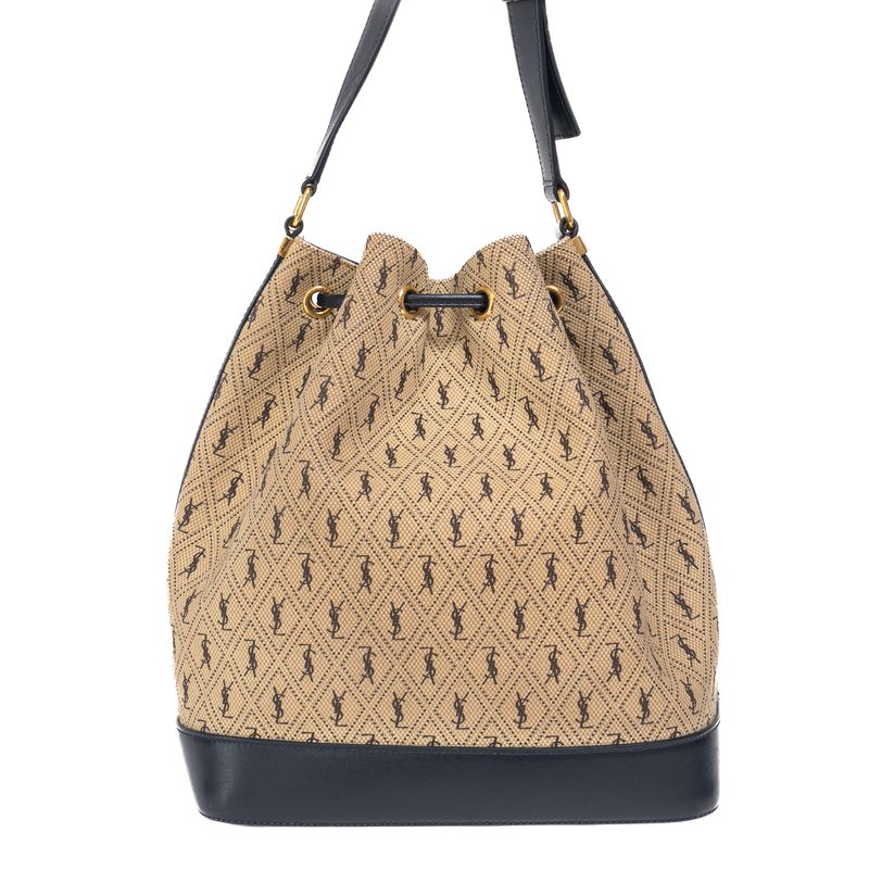 Bolsa-Saint-Laurent-Bucket-Monograma