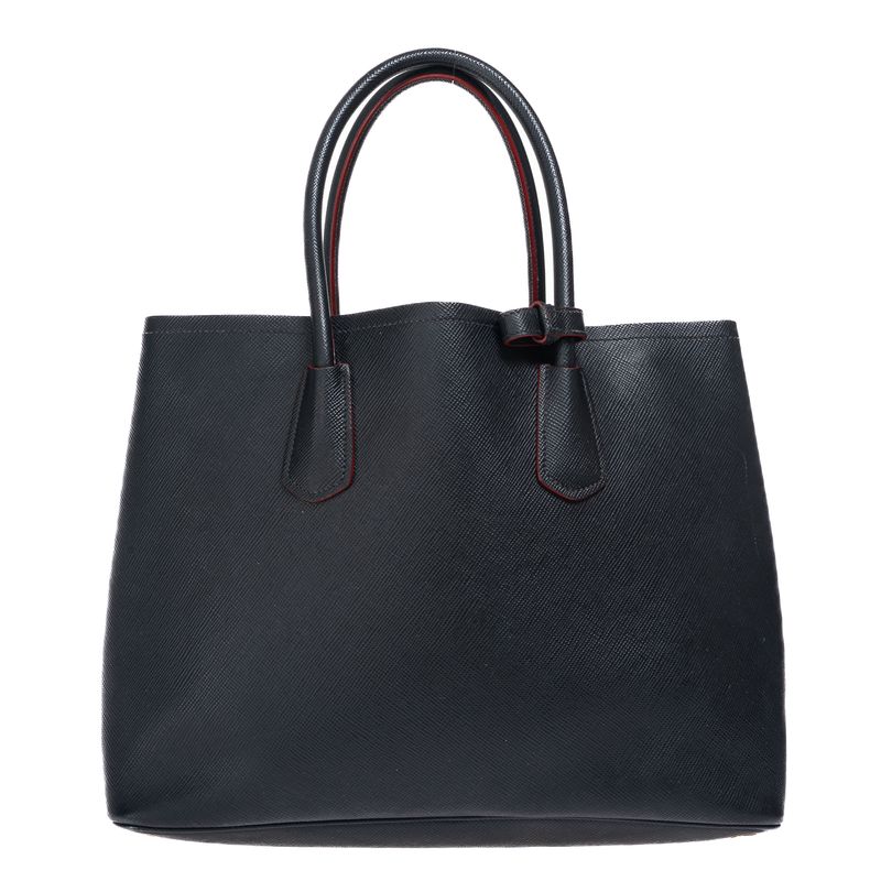 Bolsa-Prada-Double-Media-Preta-