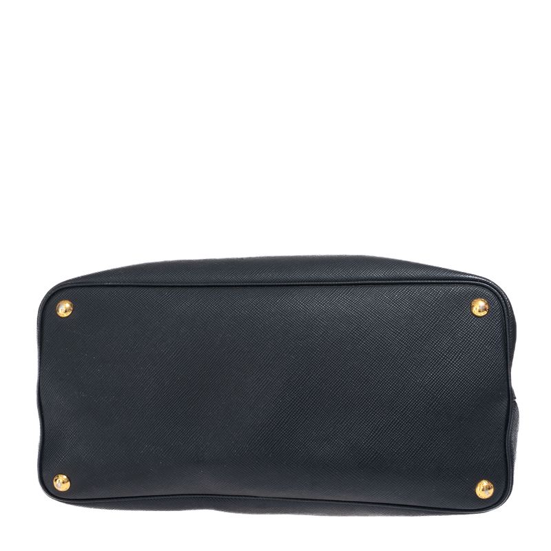 Bolsa-Prada-Double-Media-Preta-