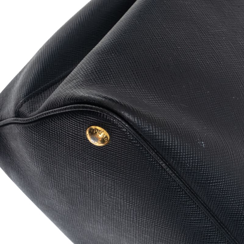 Bolsa-Prada-Double-Media-Preta-