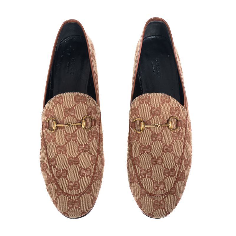 Mocassim-Gucci-Jordaan-GG-Canvas