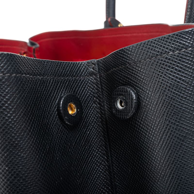 Bolsa-Prada-Double-Media-Preta-