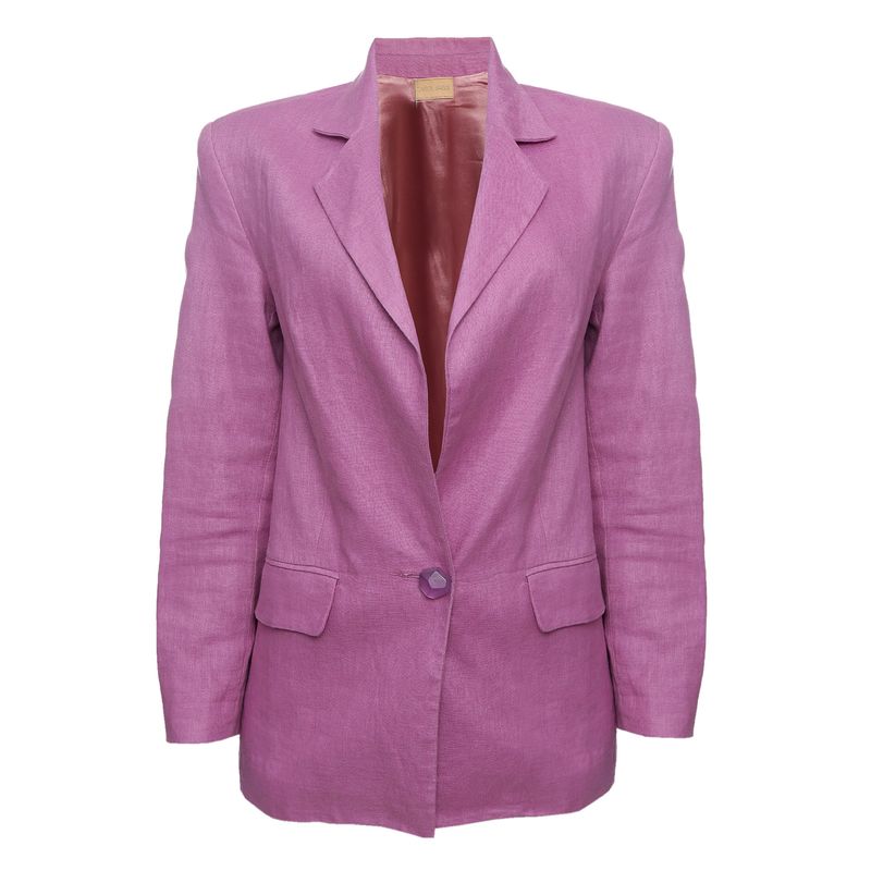 Blazer-Carol-Bassi-Linho-Lilas
