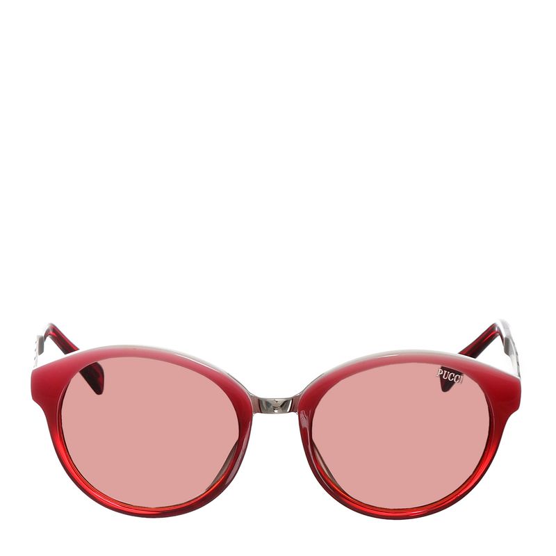 Oculos-Emilio-Pucci-Redondo-Vermelho
