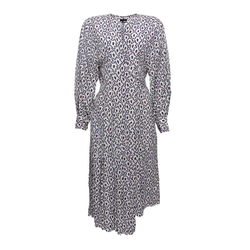 Vestido-Isabel-Marant-Estampado-Roxo
