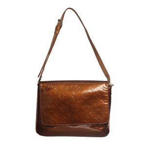 Bolsa Louis Vuitton Vintage Thompson Street Verniz Marrom
