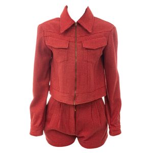 Conjunto SClub Blazer e Short Vermelho