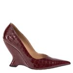 Sapato-Bottega-Veneta-Texturizado-Vinho