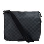 Bolsa-Louis-Vuitton-Messenger-District-Damier-Graphite