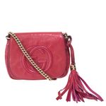 Bolsa-Gucci-Disco-Soho-Chain-Verniz-Cereja