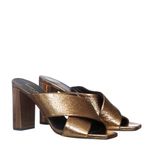 Sandalia-Saint-Laurent-Loulou-Dourada