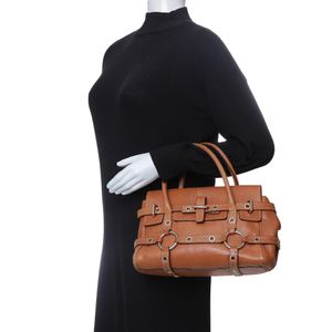 Bolsa Tote Luella Couro Caramelo