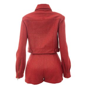 Conjunto SClub Blazer e Short Vermelho