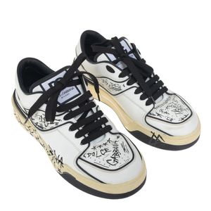 Tênis Dolce & Gabbana Couro Branco e Preto