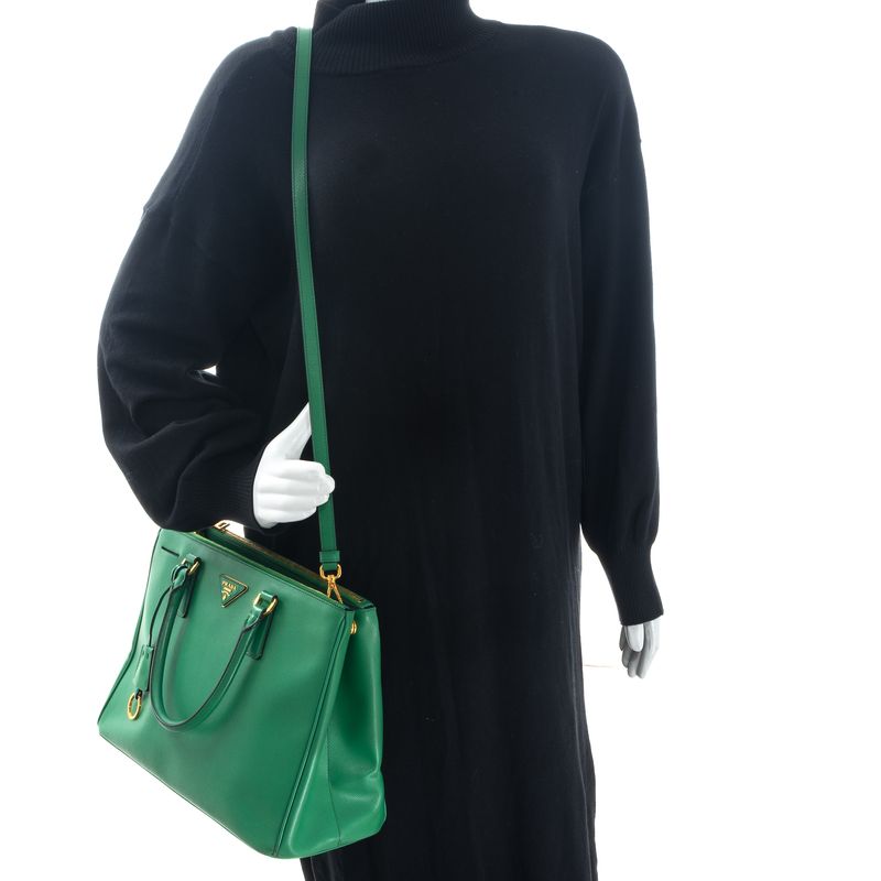 Bolsa-Prada-Galleria-Saffiano-Verde