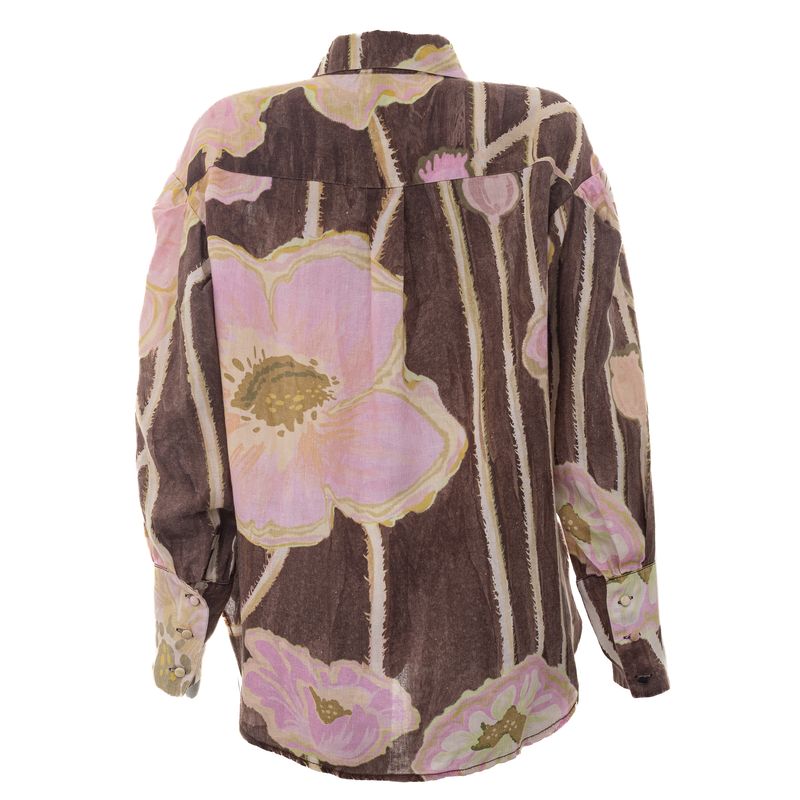 Camisa-TIG-Estampada-Marrom-e-Rosa