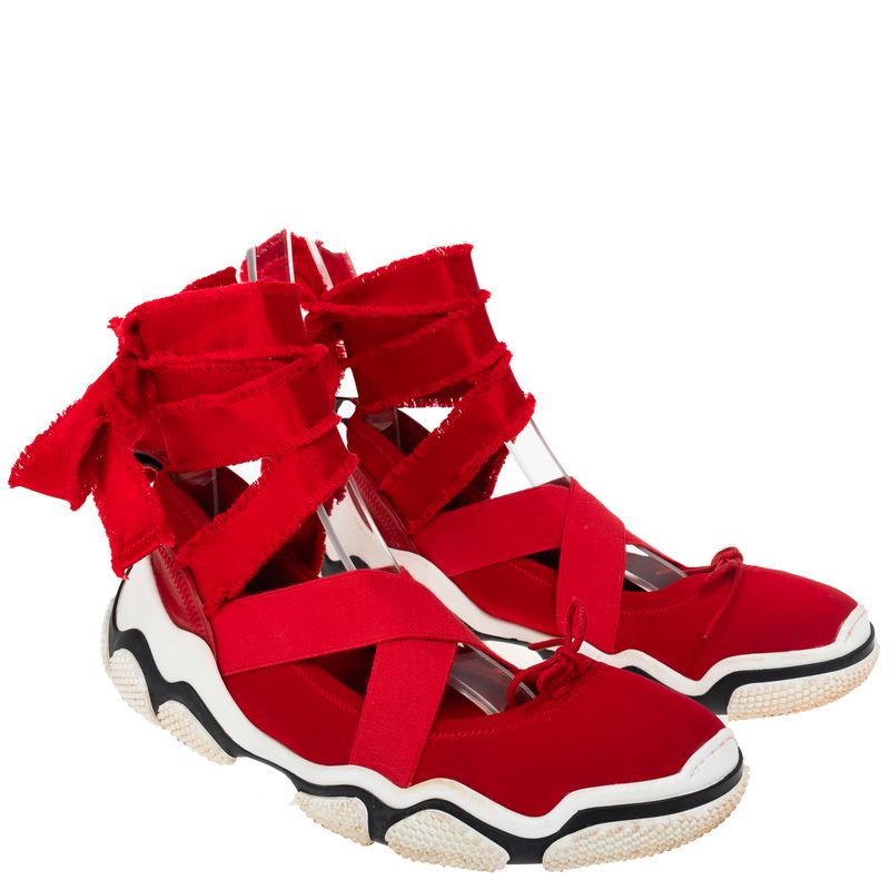 Tenis-Red-Valentino-Donna-Amarracao-Vermelho