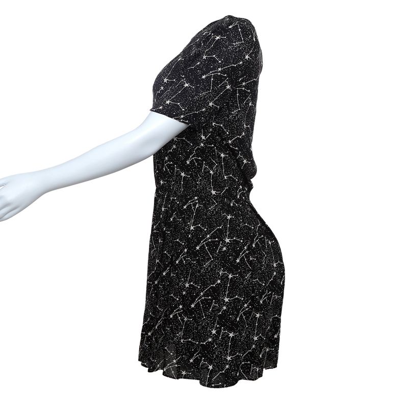Vestido-Saint-Laurent-Estampado-Constelacao
