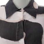 Camisa-TIG-Estampada-Bege-e-Preta