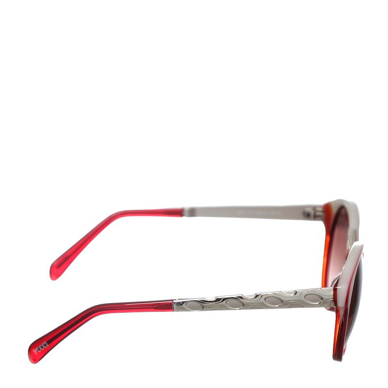 Oculos-Emilio-Pucci-Redondo-Vermelho