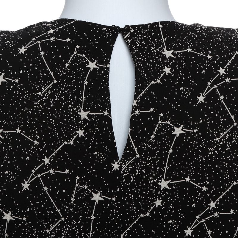 Vestido-Saint-Laurent-Estampado-Constelacao