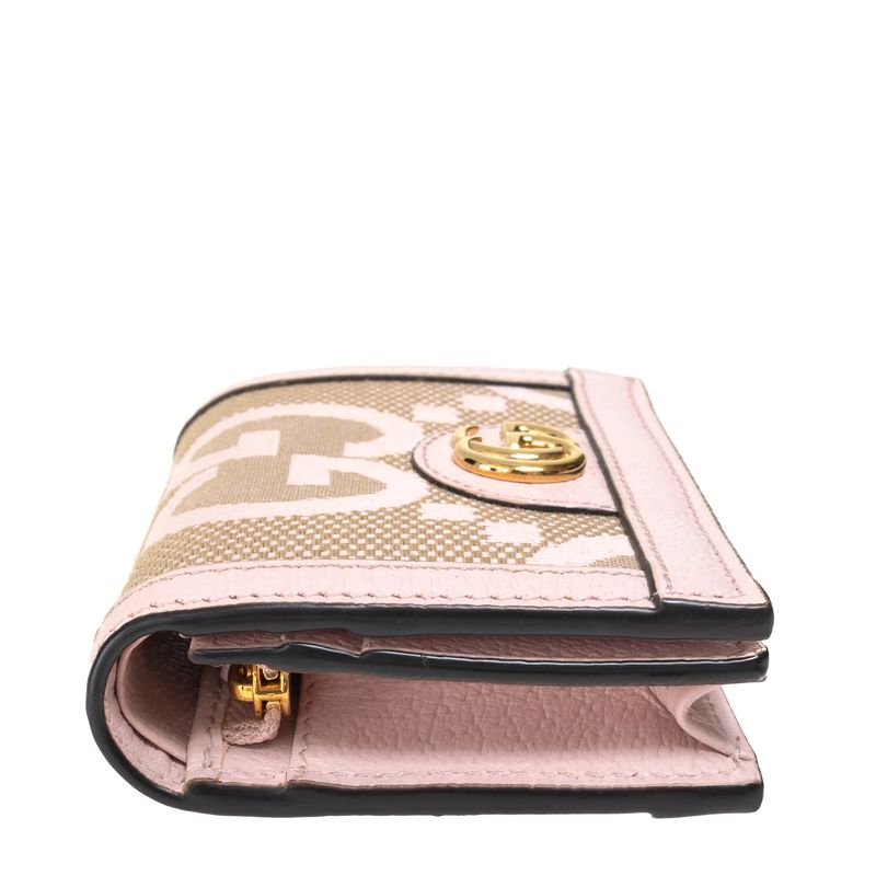 Carteira-Gucci-Ophidia-com-Intarsia-Monogramada-Rosa