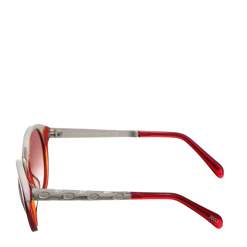 Oculos-Emilio-Pucci-Redondo-Vermelho