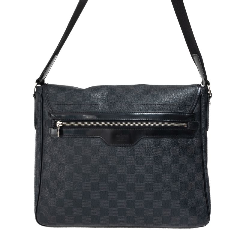 Bolsa-Louis-Vuitton-Messenger-District-Damier-Graphite