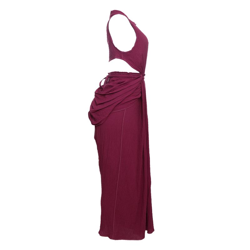 Vestido-De-Goeye-Roxo