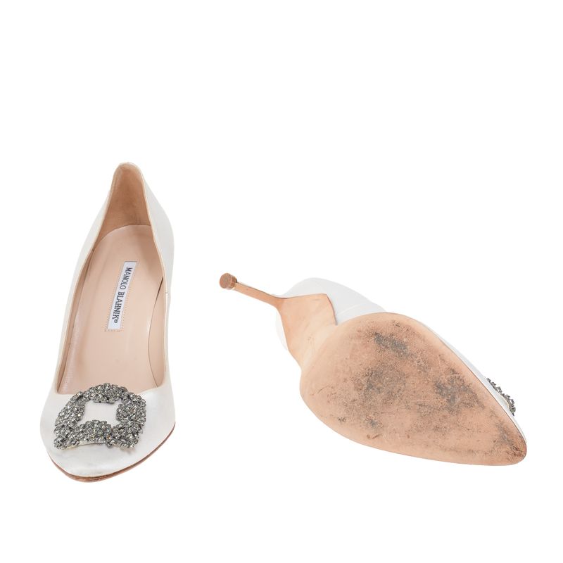 Sapato-Manolo-Blahnik-Hangisi-Branco-