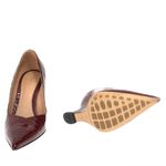 Sapato-Bottega-Veneta-Texturizado-Vinho