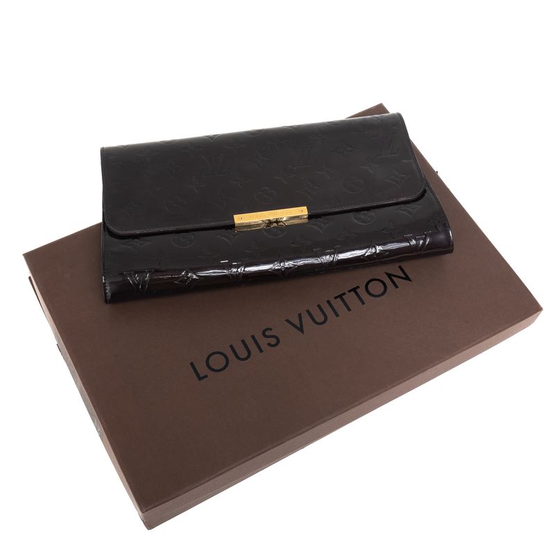 Bolsa-Louis-Vuitton-Clutch-Robertson-Verniz-Vinho