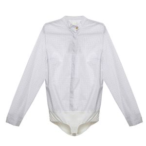 Body Paula Raia Camisa Listrada