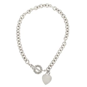 Colar Tiffany & Co. Return To em Prata