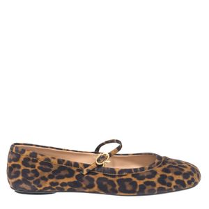 Sapatilha Gianvito Rossi Carla Animal Print