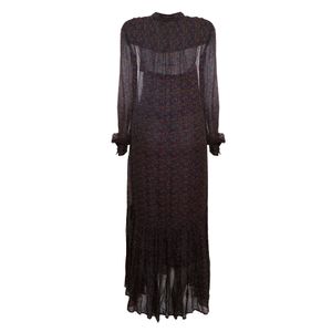 Vestido Isabel Marant Étoile Estampado Roxo, Azul e Amarelo