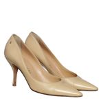 Sapato-Chanel-Scarpin-Couro-Bege