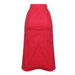 Saia Allmost Vintage Linho Rosa