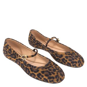 Sapatilha Gianvito Rossi Carla Animal Print