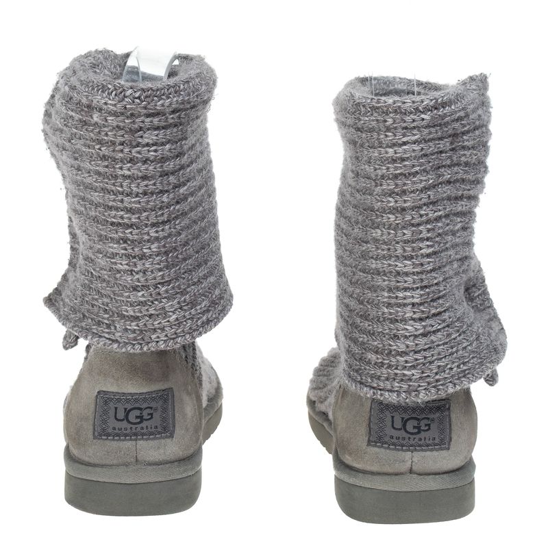Bota-Ugg-Trico-Cinza
