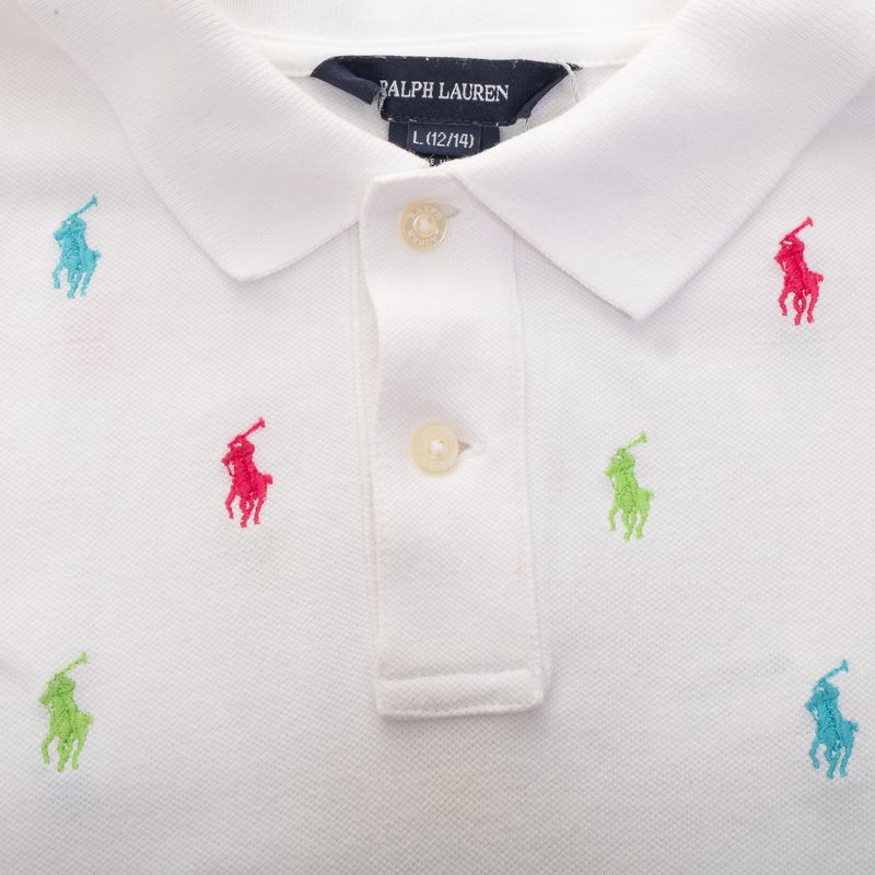 Blusa-Polo-Ralph-Lauren-Infantil-Logos-Fundo-Branco