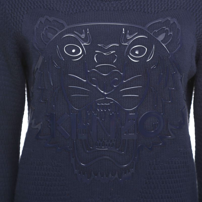 Sueter-Kenzo-Trico-Marinho