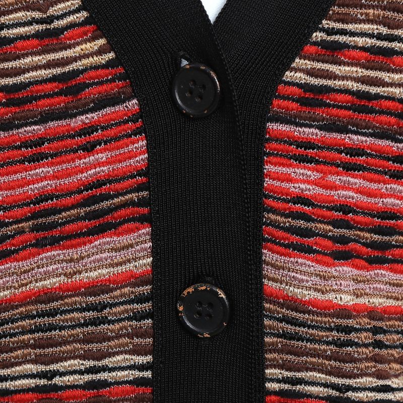 Cardiga-Missoni-Trico-Vermelho