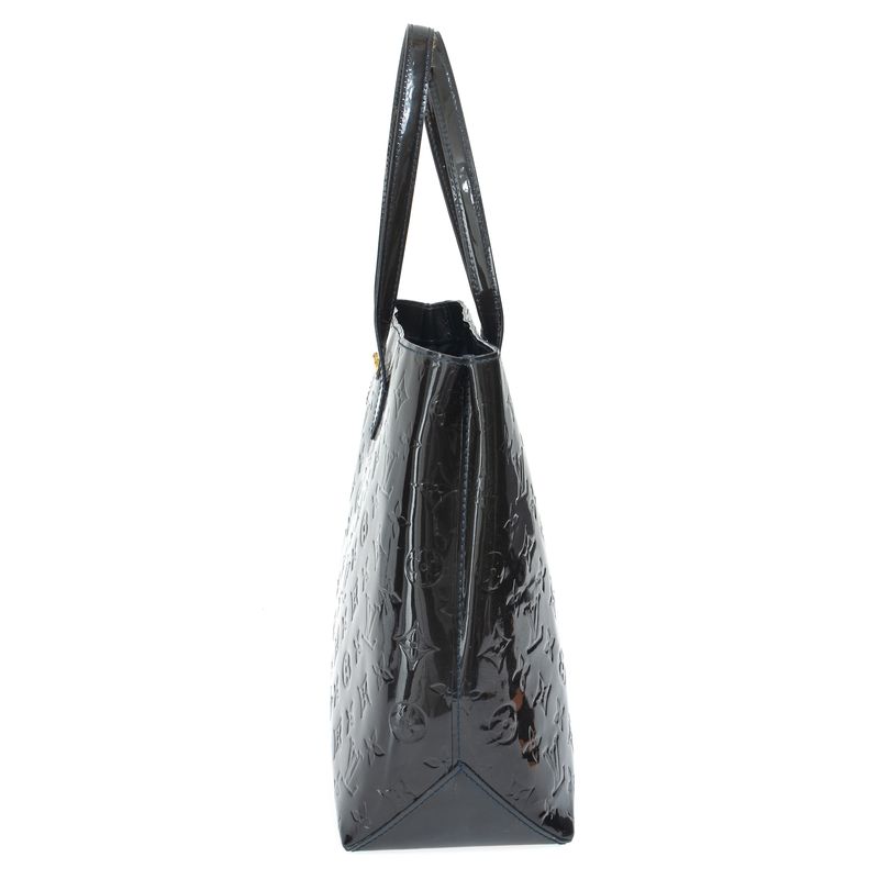 Bolsa-Louis-Vuitton-Wilshire-Verniz-Marrom-