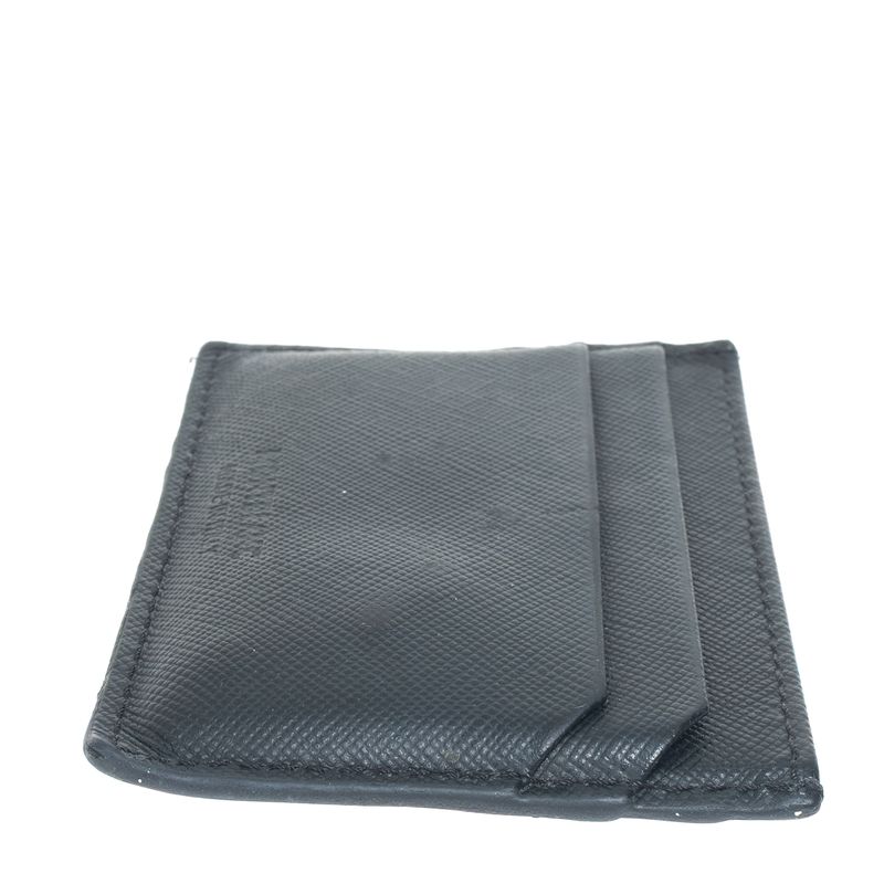 Porta-Cartao-Montblanc-Couro-Preto